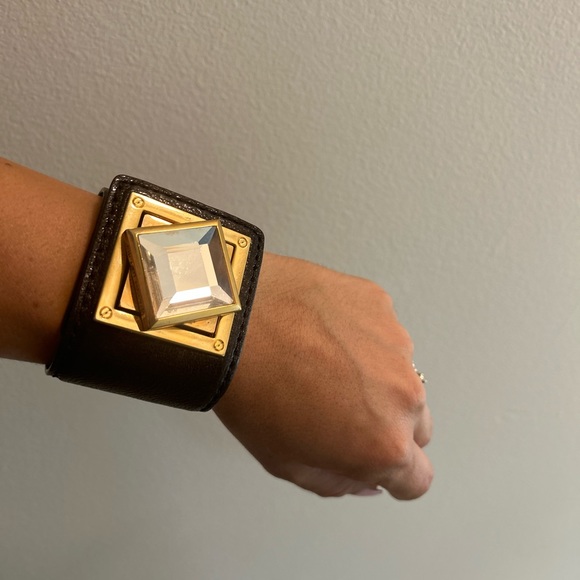 Michael Kors Leather & Gold Bracelet - Picture 3 of 7